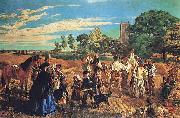 A Harvest Scene in Norfolk William Maw Egley